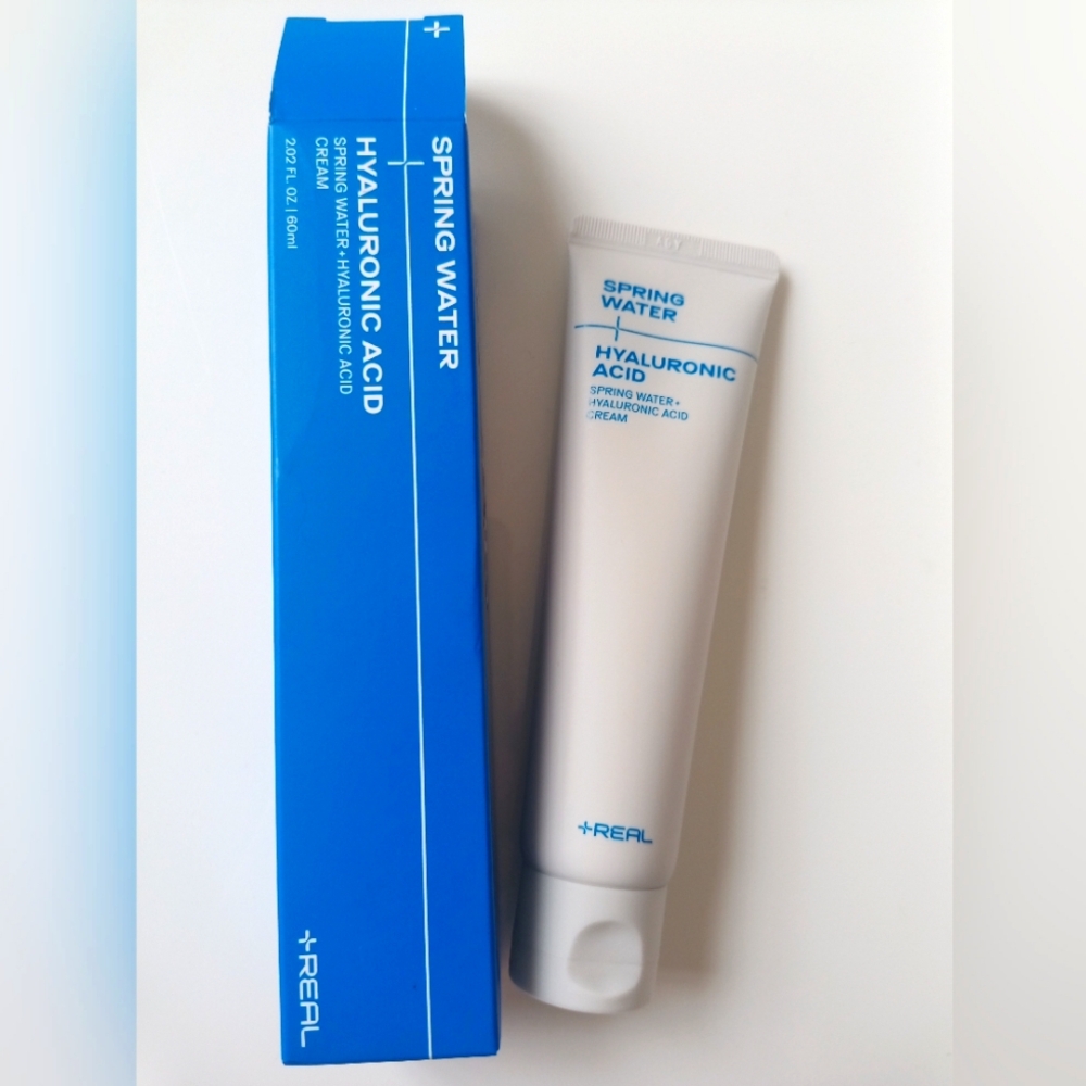 +Real Spring Water Hyaluronic Acid Cream - 2.02oz K Beauty